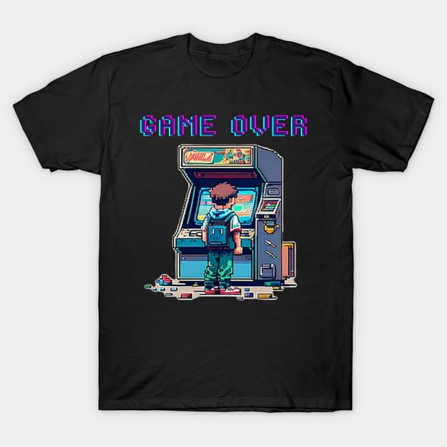 Game Over T-Shirt by Pestach